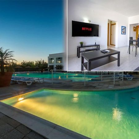 Sea View Apartment - 3 Swimming Pool & Fitness Albufeira Bagian luar foto